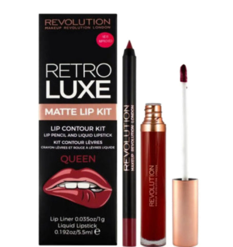 Retro Luxe Kits Matte Lip Contour Kit – Queen