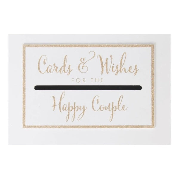 Always & Forever Wedding Thank You Card Box