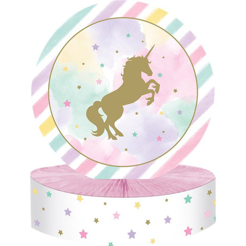 Unicorn Sparkle Honeycomb Centerpiece