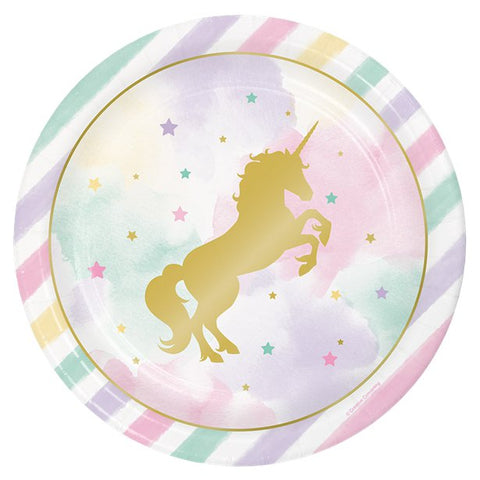 Unicorn Sparkle Plates