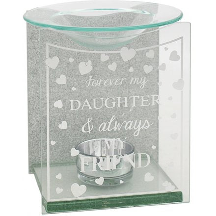 Forever My Daughter Glitter Wax Warmer