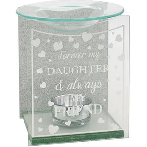 Forever My Daughter Glitter Wax Warmer