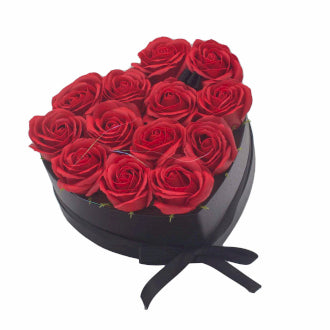 13 Red Roses Soap Flower Bouquet