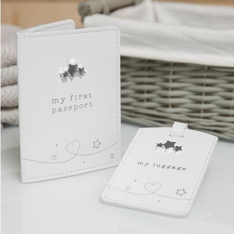 Twinkle Twinkle Baby's 1st Passport Holder & Luggage Tag