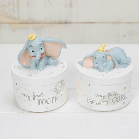 Disney Magical Beginnings Tooth & Curl Boxes - Dumbo