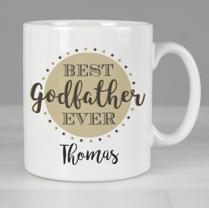 Personalised Best Godfather Mug