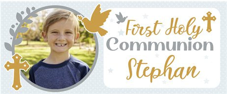 First Holy Communion Personalised Banner