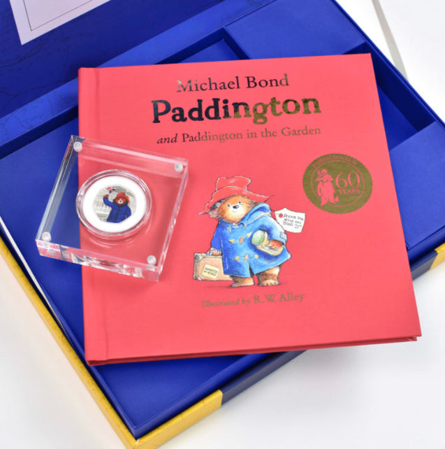 Paddington Bear Silver Royal Mint Collection Box