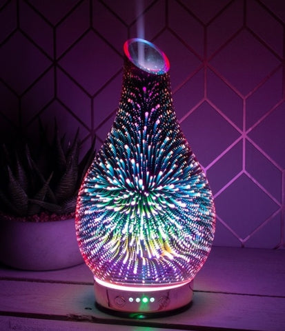 Fireworks Rose Gold Aroma Humidifier Diffuser