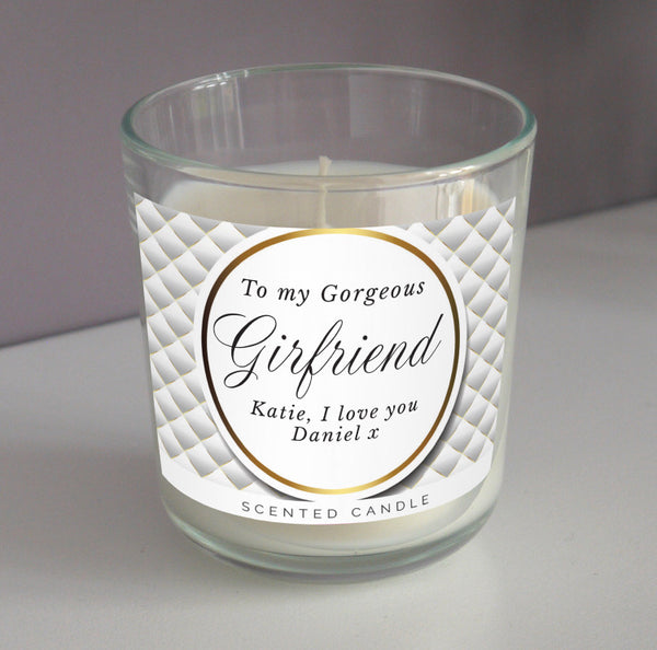 Personalised Opulent Scented Jar Candle