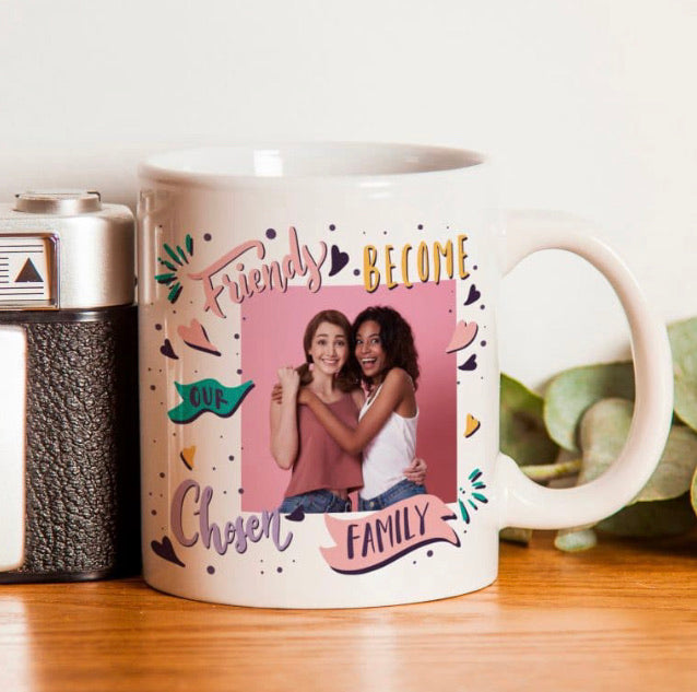 Chosen Family Photo Upload Mug