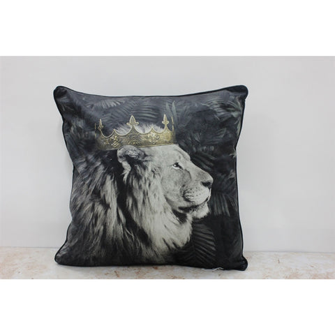 Plush Lion Cushion