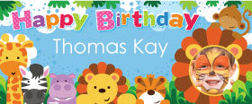 Personalised Kids Birthday Banner