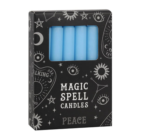 Light Blue ‘Peace’ Spell Candles