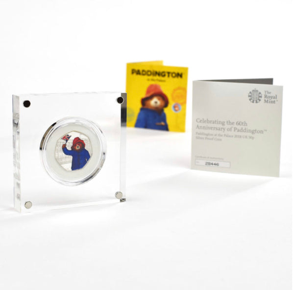 Paddington Bear Silver Royal Mint Collection Box