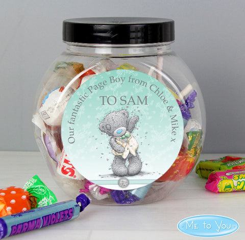 Personalised Me To You Pageboy Wedding Sweets