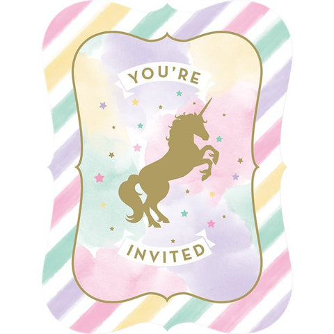 Unicorn Sparkle Invitations