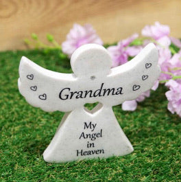 Thoughts Of You Graveside Angel - Grandma