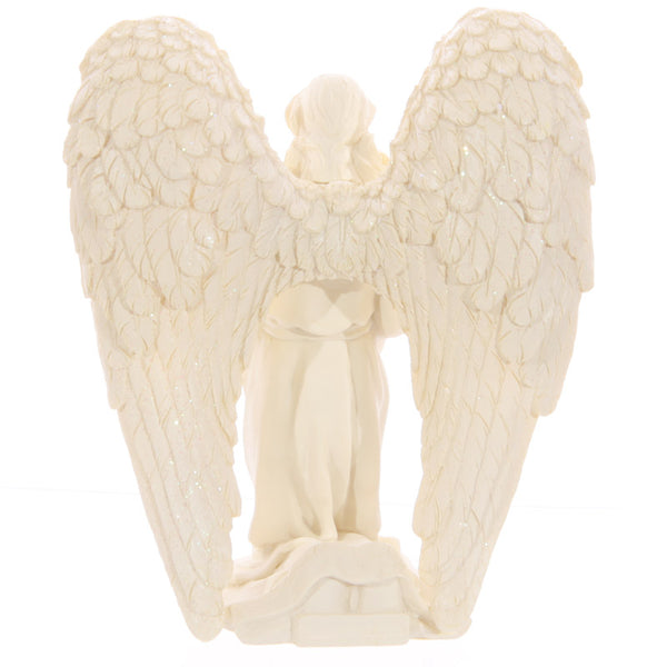 Decorative Kneeling Angel Cream Tea Light Holder