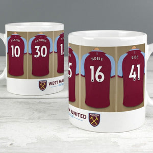 West Ham United FC Dressing Room Mug