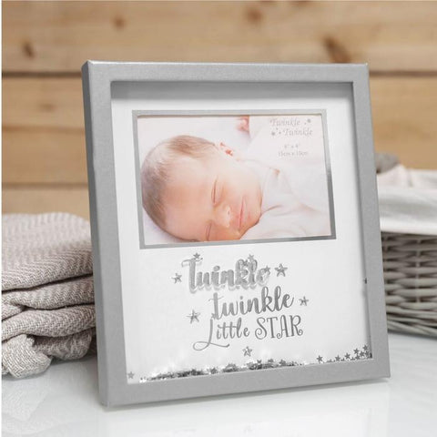 Twinkle Twinkle Shake Me Sequin Baby Photo Frame