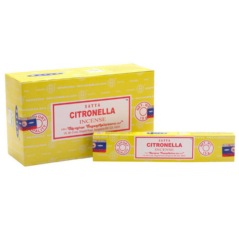 12 Packs Of Citronella Incense Sticks