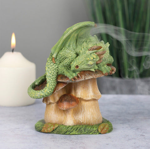 Green Dragon Incense Cone Burner