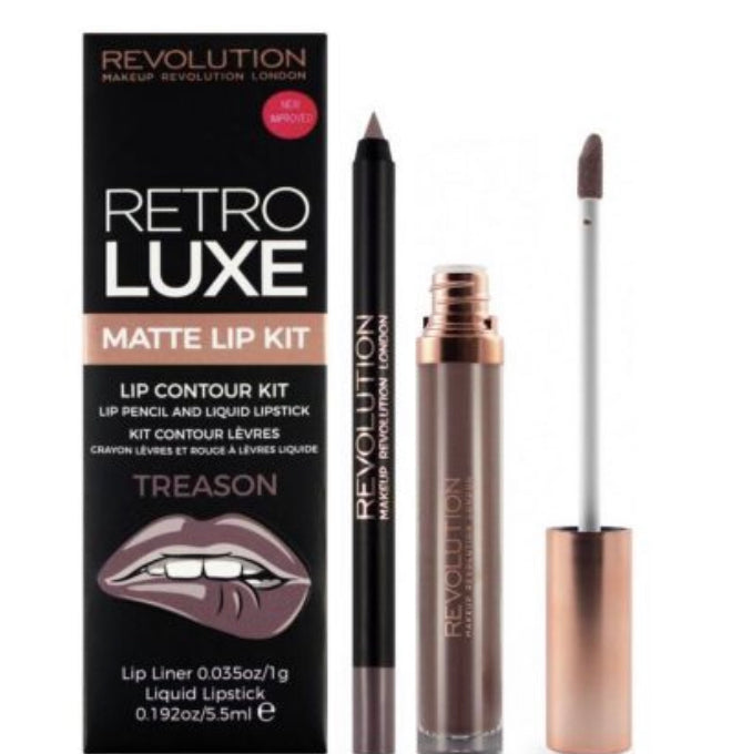 Retro Luxe Matte Lip Contour Kit – Treason