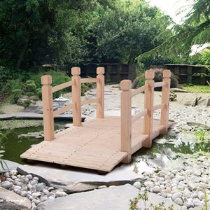 Small Wooden Arch Bridge