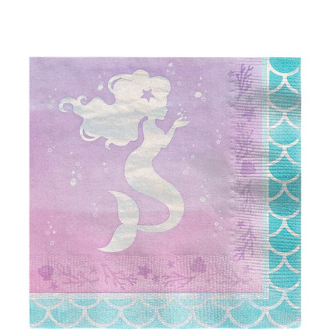 Mermaid Shine Paper Napkins