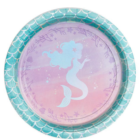 Mermaid Shine Plates