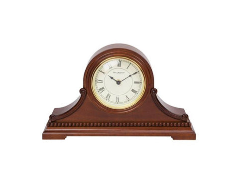 William Widdop Wooden Napoleon Mantel Clock
