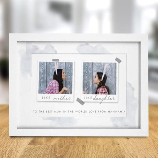 Like Polaroid A4 Framed Print