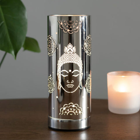 Silver Buddha Mandala Aroma Lamp
