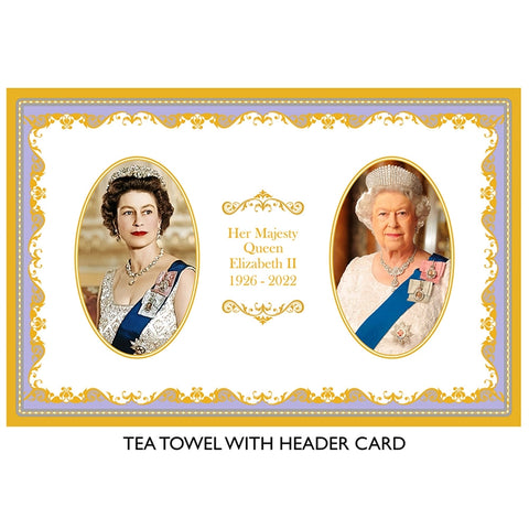 Queen Elizabeth II Tea Towel
