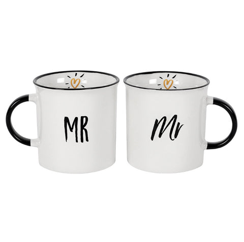 Mr and Mr Mug Set