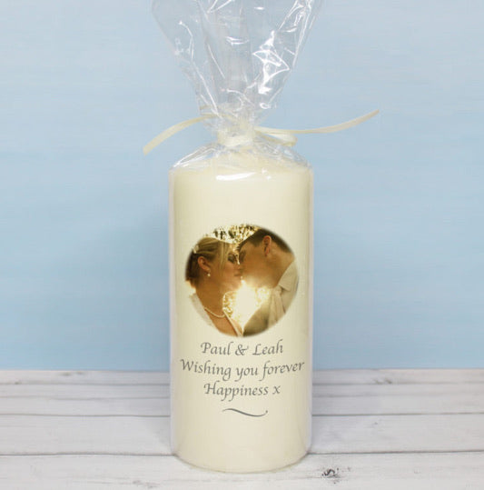 Personalised Photo Candle