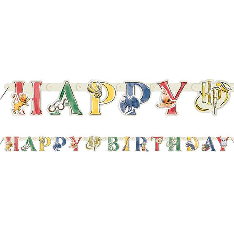 Harry Potter Happy Birthday Letter Banner