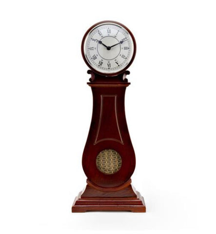 Wm Widdop Tall Wooden Table Clock