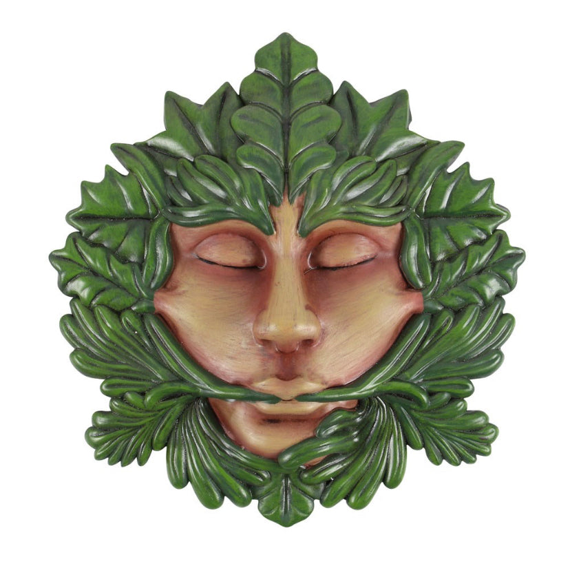 Green Goddess Wall Plaque