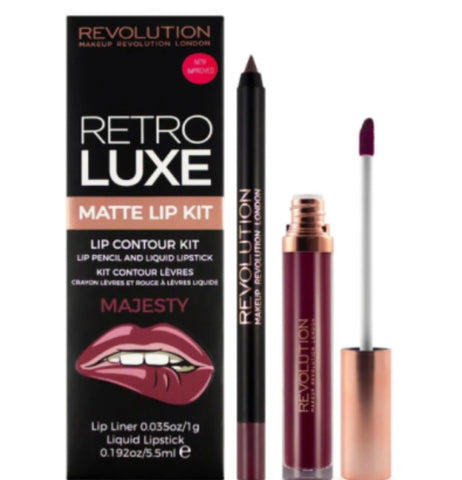 Retro Luxe Kits Matte Lip Contour Kit – Majesty