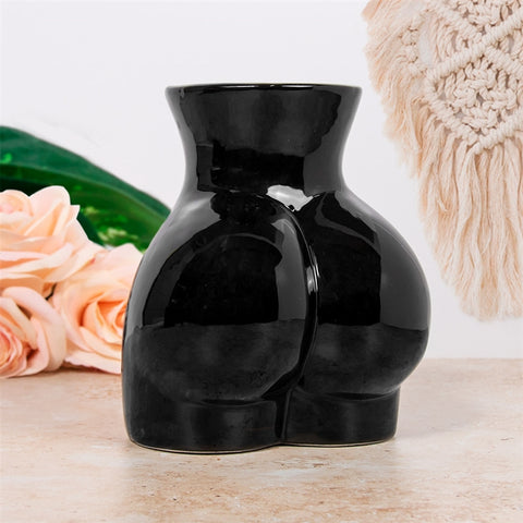 Lower Body Vase - Black