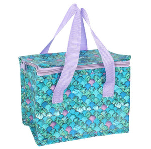 Mermaid Scale Print Lunch Bag