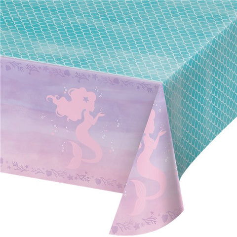 Mermaid Shine Plastic Tablecover