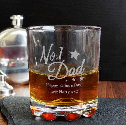 Personalised No.1 Dad Tumbler