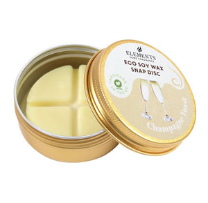 Champagne Toast Soy Wax Snap Disc