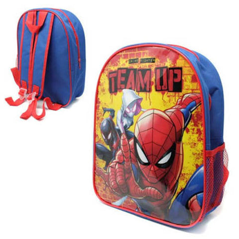 Official Spiderman Team Up Junior Backpack