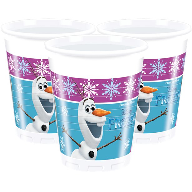 Disney Frozen Plastic Party Cups