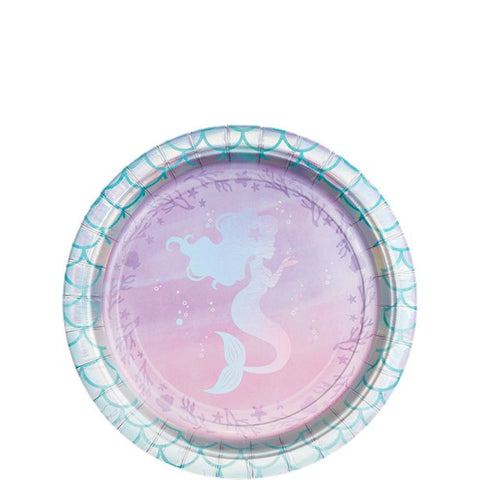 Mermaid Shine Dessert Plates